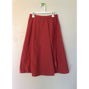 Vintage Wrap Skirt